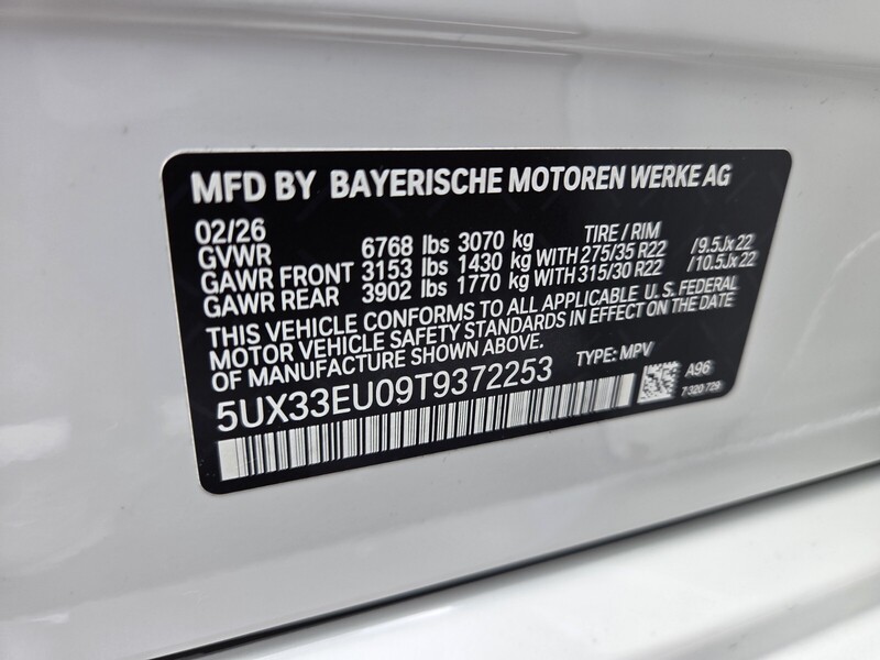 New 2026 BMW X5 M60I in FT. PIERCE, FLORIDA