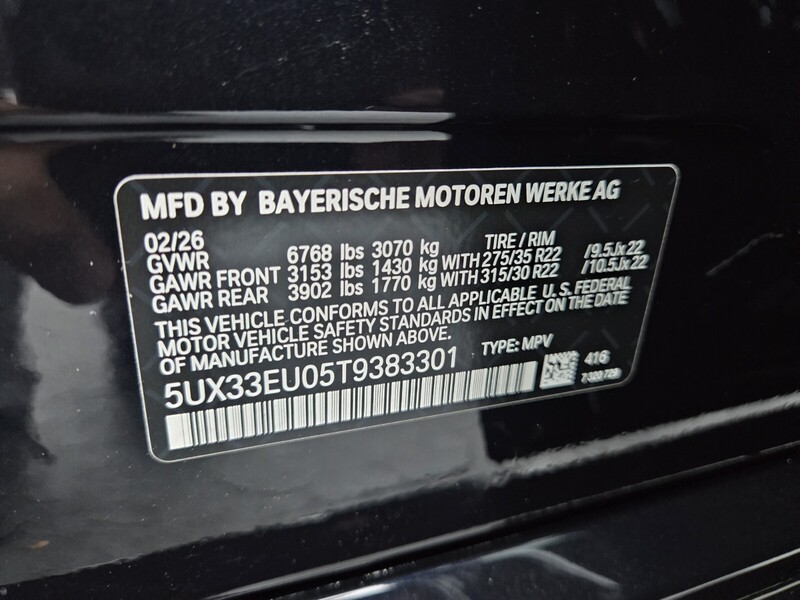 New 2026 BMW X5 M60I in FT. PIERCE, FLORIDA