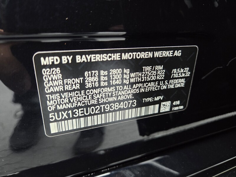 New 2026 BMW X5 SDRIVE40I in FT. PIERCE, FLORIDA