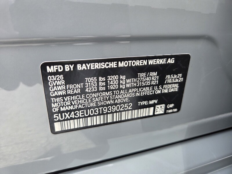 New 2026 BMW X5 XDRIVE50E in FT. PIERCE, FLORIDA