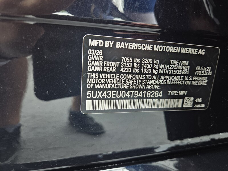 New 2026 BMW X5 XDRIVE50E in FT. PIERCE, FLORIDA