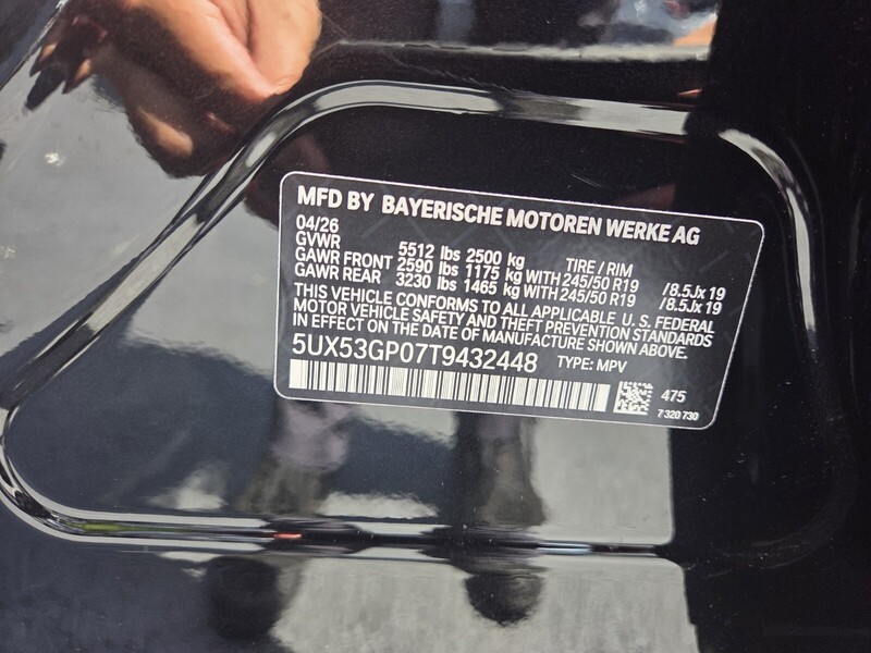 New 2026 BMW X3 30 XDRIVE in FT. PIERCE, FLORIDA