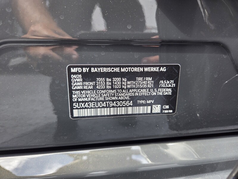 New 2026 BMW X5 XDRIVE50E in FT. PIERCE, FLORIDA