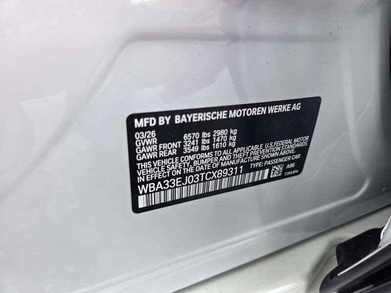 New 2026 BMW 7 SERIES 760I XDRIVE in FT. PIERCE, FLORIDA