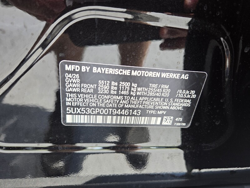 New 2026 BMW X3 30 XDRIVE in FT. PIERCE, FLORIDA