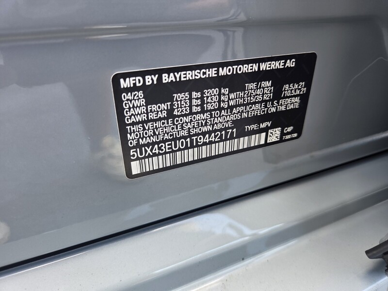 New 2026 BMW X5 XDRIVE50E in FT. PIERCE, FLORIDA