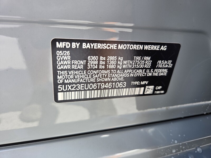 New 2026 BMW X5 XDRIVE40I in FT. PIERCE, FLORIDA