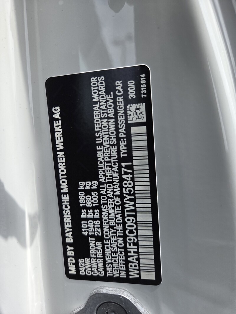 New 2026 BMW Z4 M40I in FT. PIERCE, FLORIDA