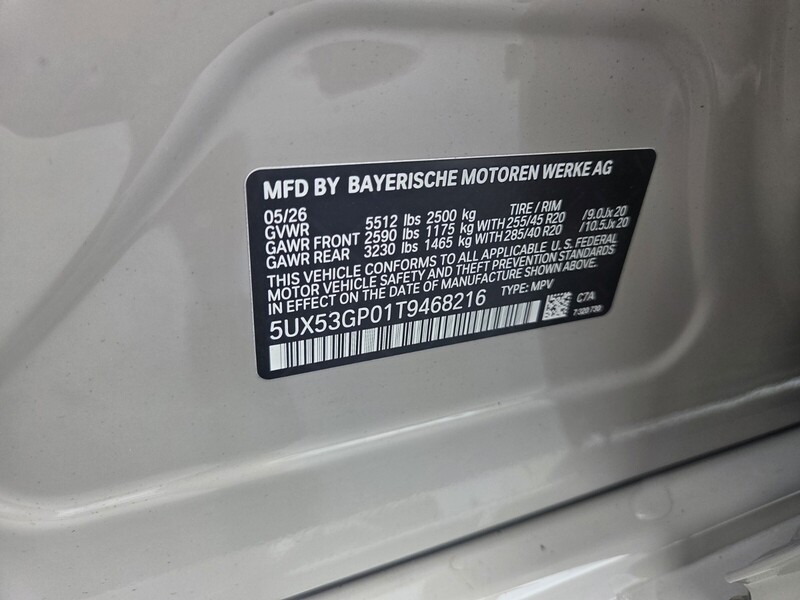 New 2026 BMW X3 30 XDRIVE in FT. PIERCE, FLORIDA
