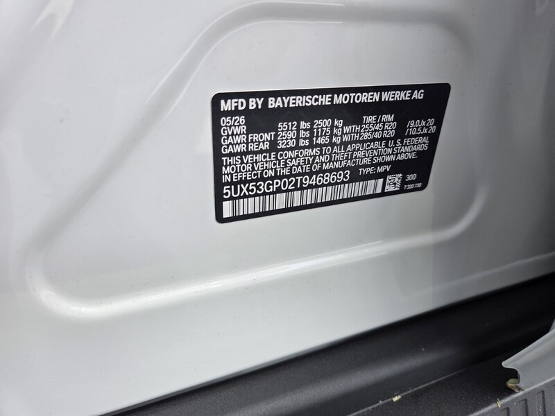 New 2026 BMW X3 30 XDRIVE in FT. PIERCE, FLORIDA