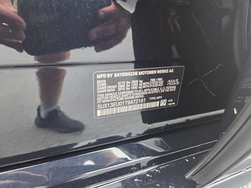 New 2026 BMW X5 SDRIVE40I in FT. PIERCE, FLORIDA