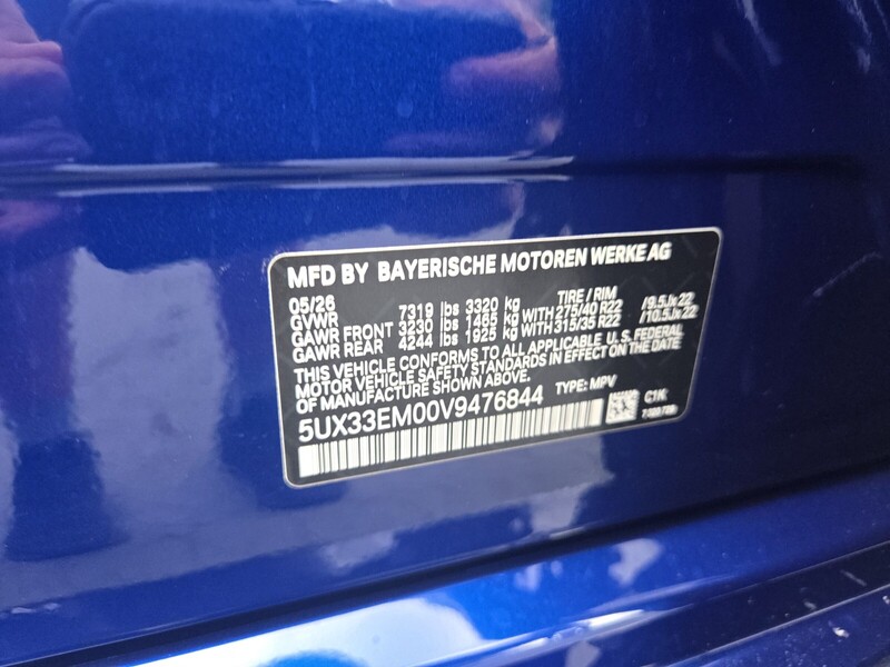 New 2027 BMW X7 M60I in FT. PIERCE, FLORIDA