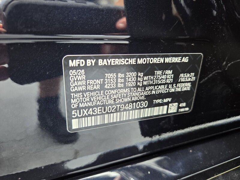 New 2026 BMW X5 XDRIVE50E in FT. PIERCE, FLORIDA