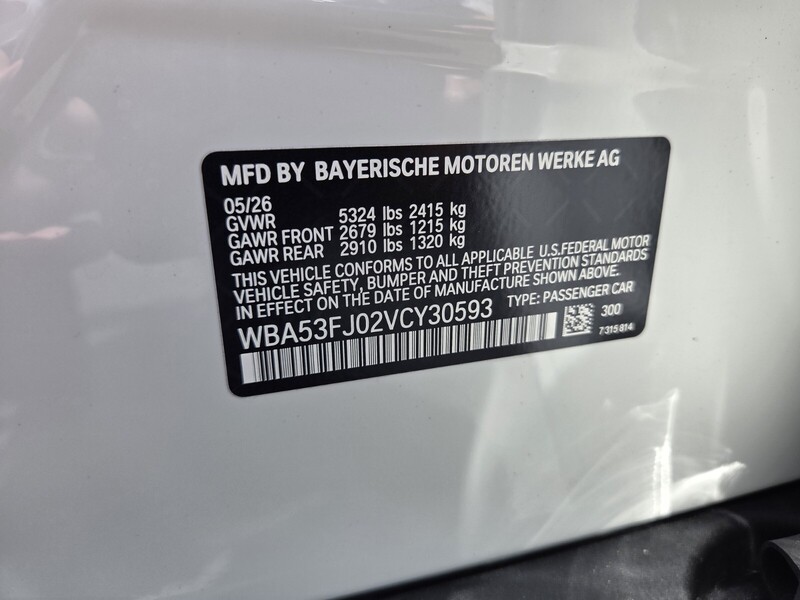 New 2027 BMW 5 SERIES 530I XDRIVE in FT. PIERCE, FLORIDA