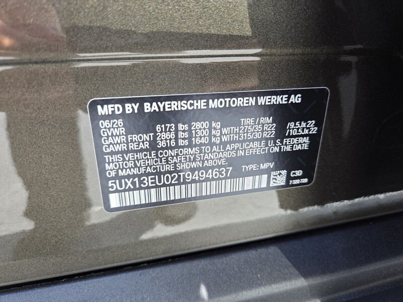 New 2026 BMW X5 SDRIVE40I in FT. PIERCE, FLORIDA