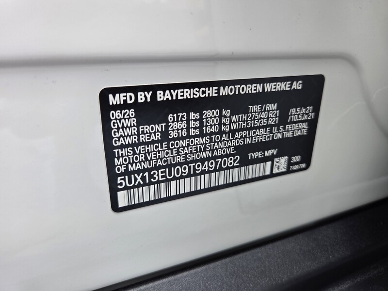 New 2026 BMW X5 SDRIVE40I in FT. PIERCE, FLORIDA