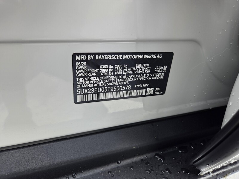 New 2026 BMW X5 XDRIVE40I in FT. PIERCE, FLORIDA