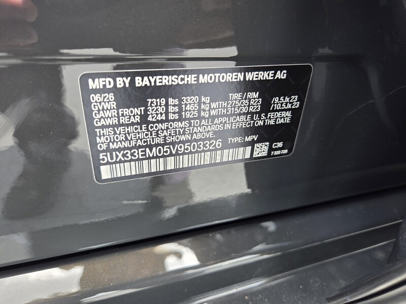 New 2027 BMW X7 M60I in FT. PIERCE, FLORIDA