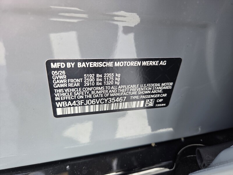 New 2027 BMW 5 SERIES 530I in FT. PIERCE, FLORIDA