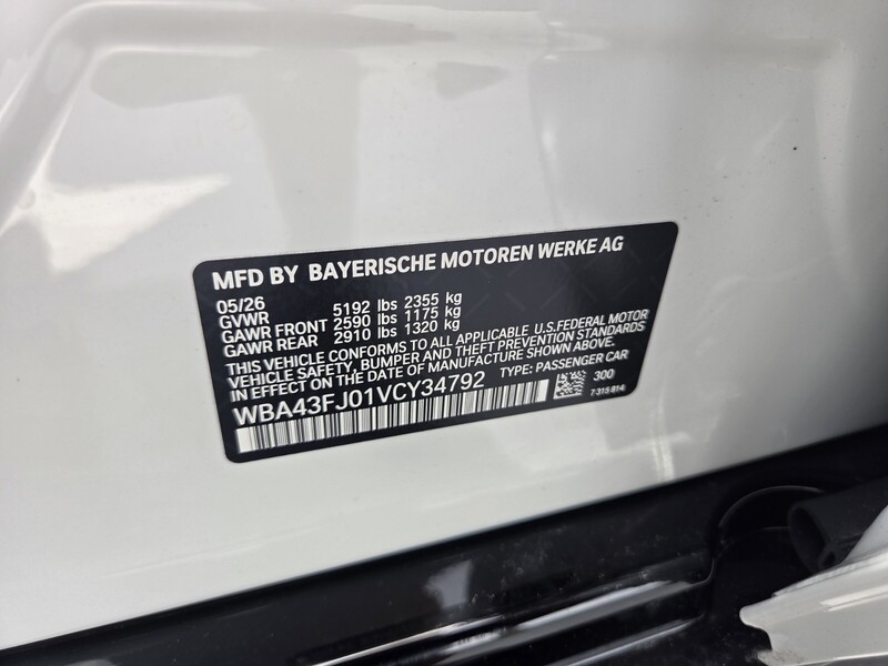 New 2027 BMW 5 SERIES 530I in FT. PIERCE, FLORIDA