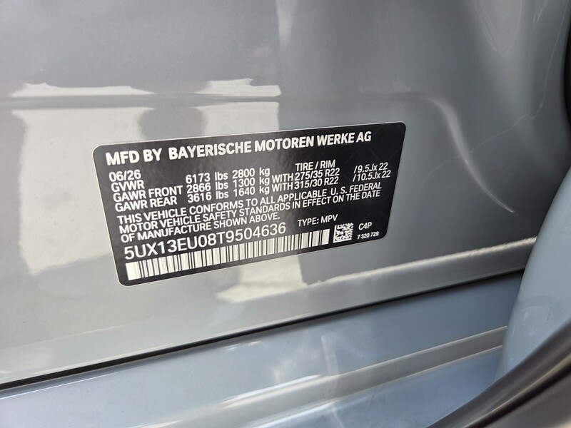 New 2026 BMW X5 SDRIVE40I in FT. PIERCE, FLORIDA