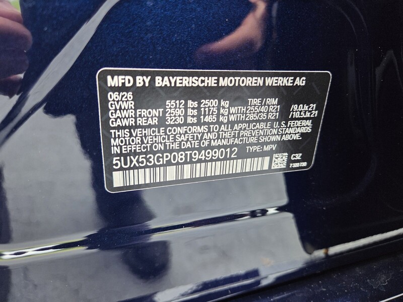 New 2026 BMW X3 30 XDRIVE in FT. PIERCE, FLORIDA