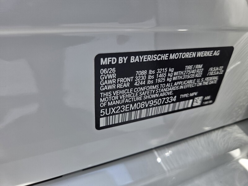 New 2027 BMW X7 XDRIVE40I in FT. PIERCE, FLORIDA