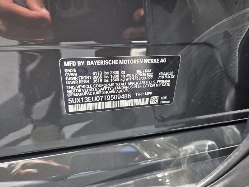 New 2026 BMW X5 SDRIVE40I in FT. PIERCE, FLORIDA