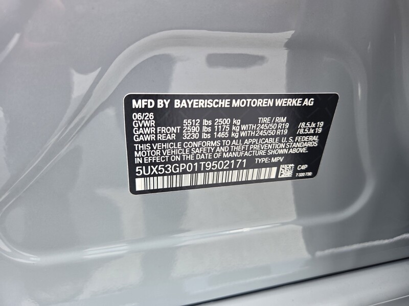 New 2026 BMW X3 30 XDRIVE in FT. PIERCE, FLORIDA