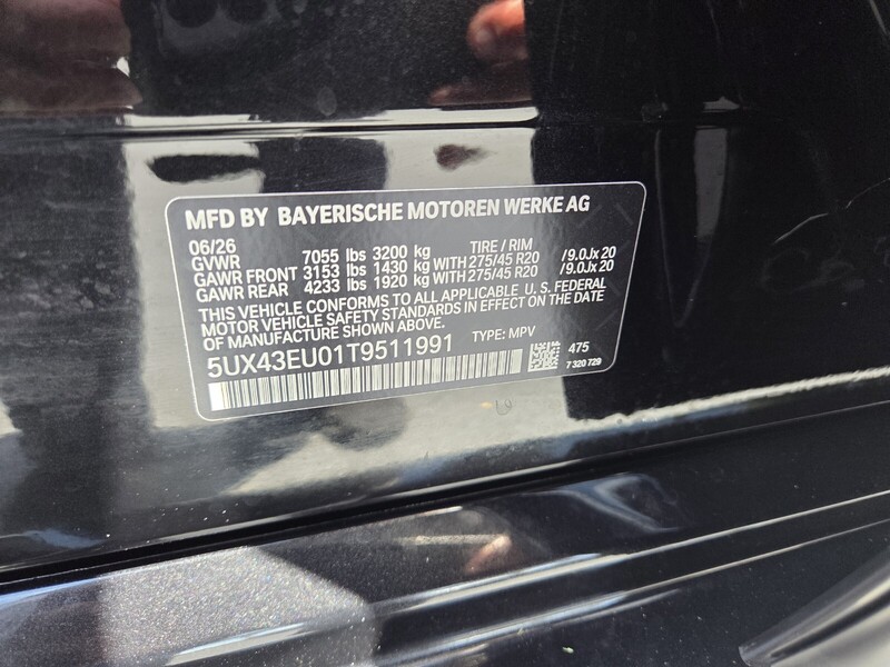 New 2026 BMW X5 XDRIVE50E in FT. PIERCE, FLORIDA
