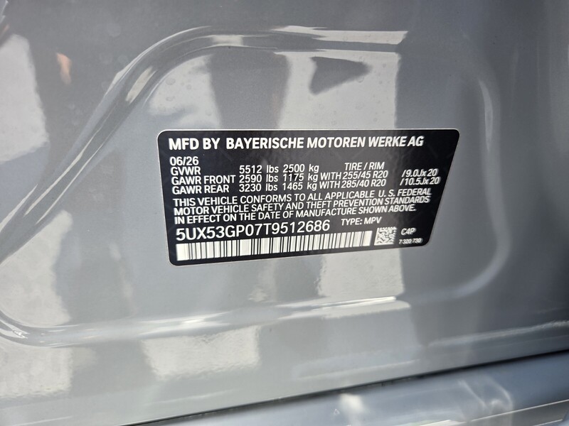 New 2026 BMW X3 30 XDRIVE in FT. PIERCE, FLORIDA