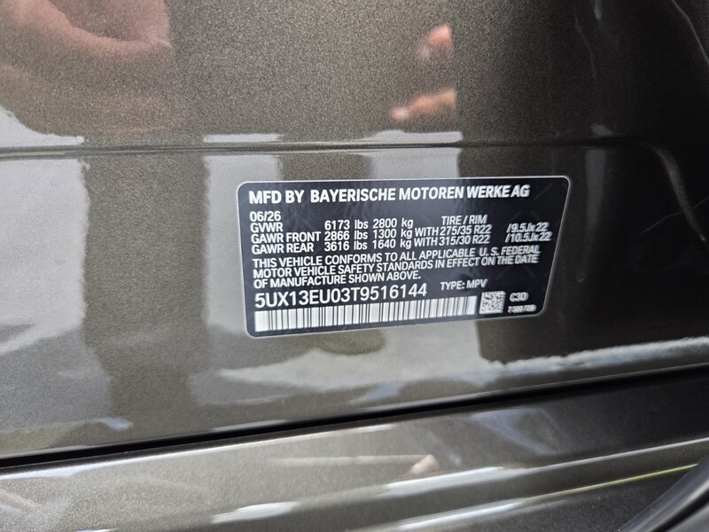 New 2026 BMW X5 SDRIVE40I in FT. PIERCE, FLORIDA