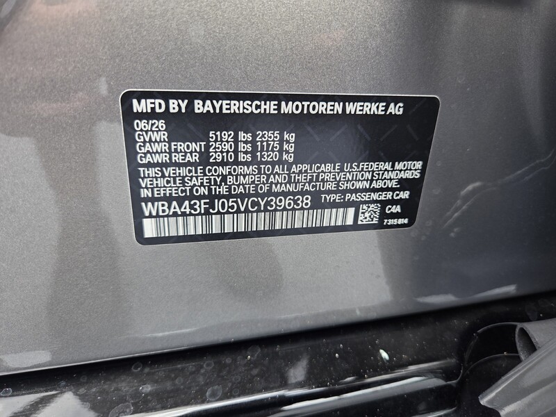 New 2027 BMW 5 SERIES 530I in FT. PIERCE, FLORIDA