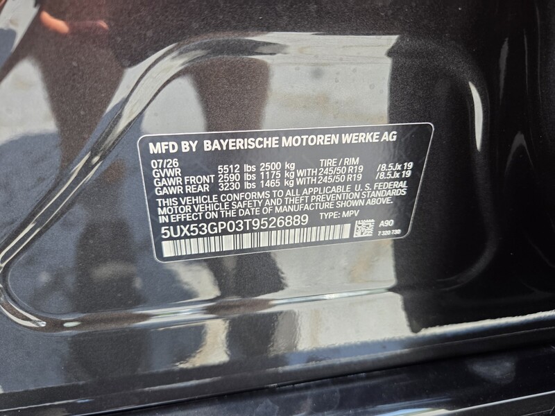 New 2026 BMW X3 30 XDRIVE in FT. PIERCE, FLORIDA