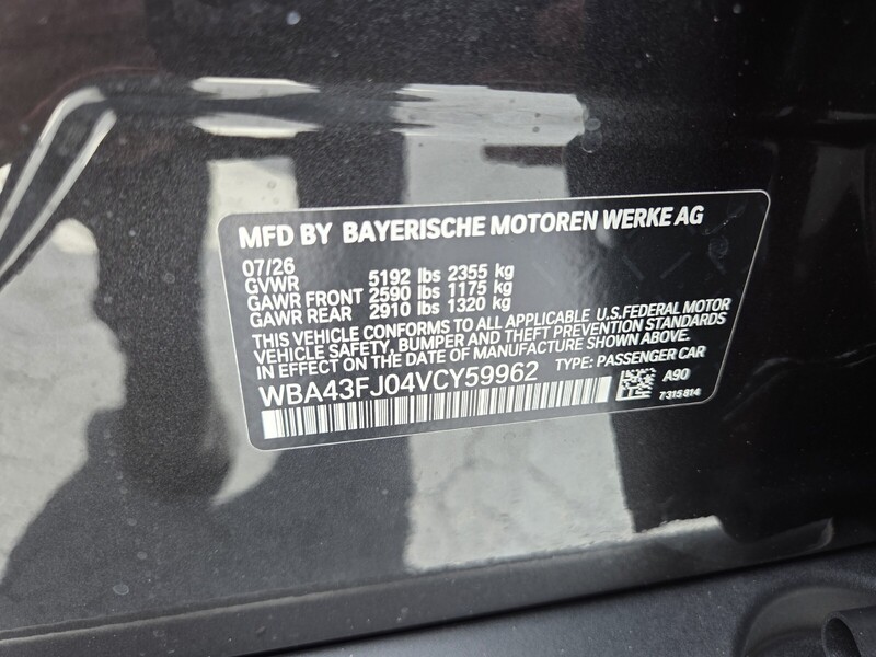 New 2027 BMW 5 SERIES 530I in FT. PIERCE, FLORIDA