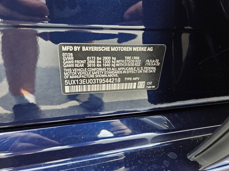 New 2026 BMW X5 SDRIVE40I in FT. PIERCE, FLORIDA