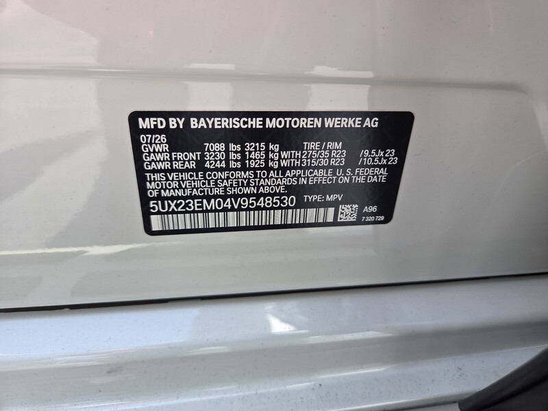 New 2027 BMW X7 XDRIVE40I in FT. PIERCE, FLORIDA