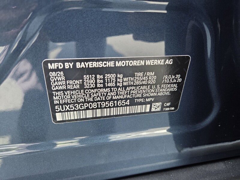 New 2026 BMW X3 30 XDRIVE in FT. PIERCE, FLORIDA