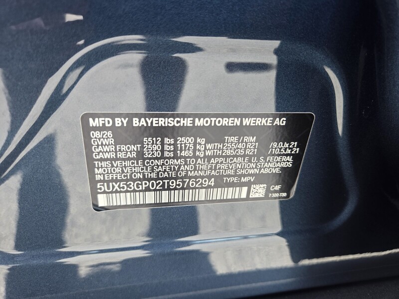 New 2026 BMW X3 30 XDRIVE in FT. PIERCE, FLORIDA