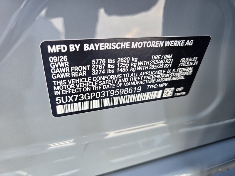 New 2026 BMW X3 M50 XDRIVE in FT. PIERCE, FLORIDA