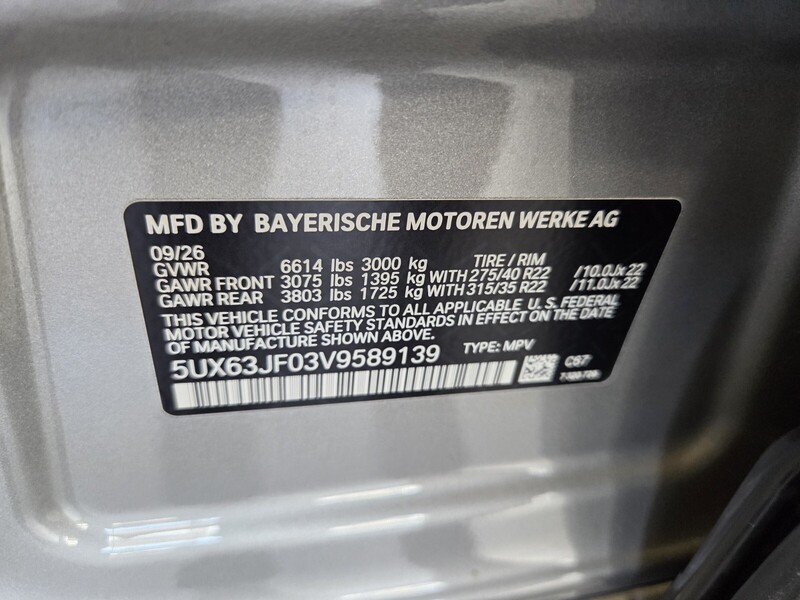 New 2027 BMW X5 40 XDRIVE in FT. PIERCE, FLORIDA
