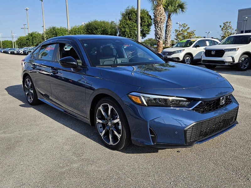 New 2025 Honda CIVIC SEDAN HYBRID SPORT TOURING in FT. PIERCE, FLORIDA