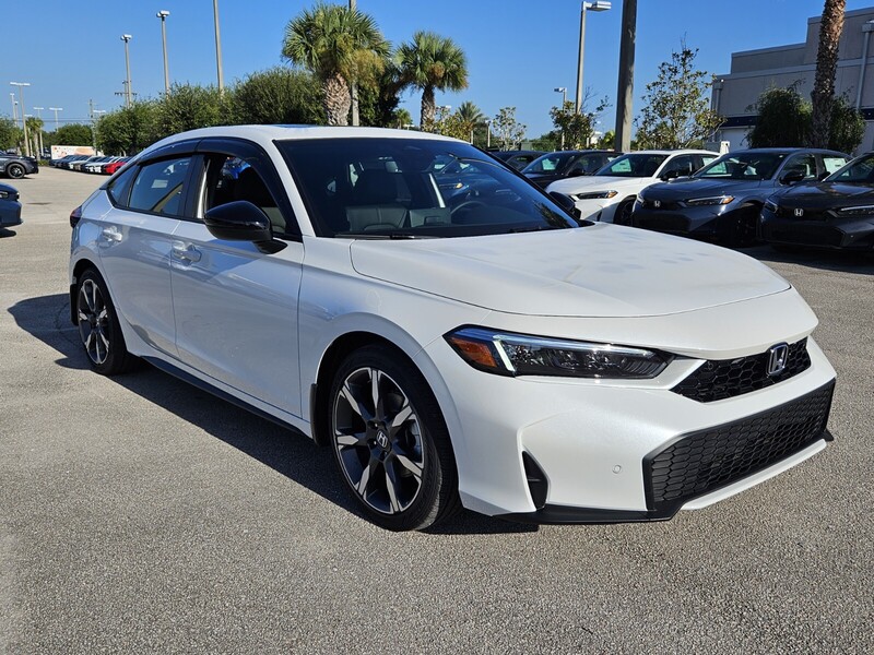 New 2025 Honda CIVIC HATCHBACK HYBRID SPORT TOURING in FT. PIERCE, FLORIDA