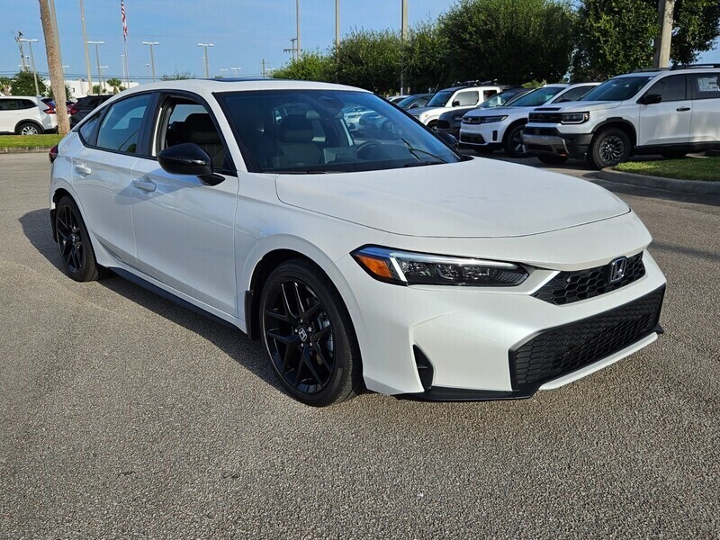New 2025 Honda CIVIC HATCHBACK HYBRID SPORT in FT. PIERCE, FLORIDA