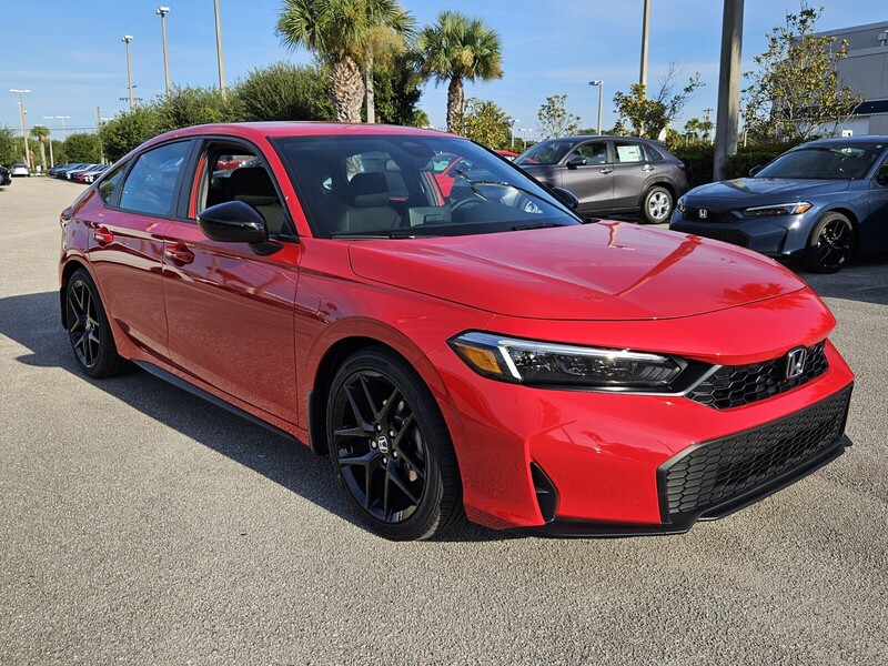 New 2025 Honda Civic Hatchback SPORT in FT. PIERCE, FLORIDA