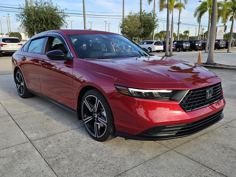 New 2025 Honda Accord Hybrid SPORT in FT. PIERCE, FLORIDA