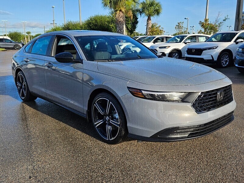 New 2025 Honda Accord Hybrid SPORT in FT. PIERCE, FLORIDA