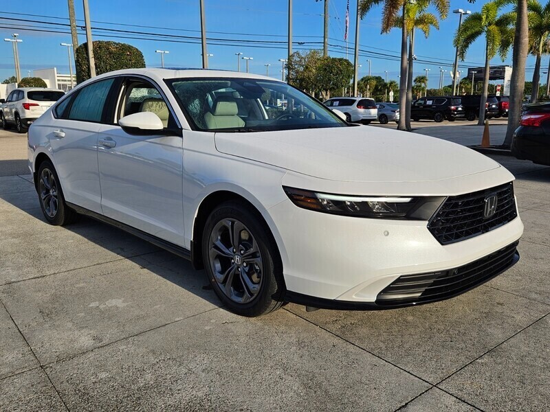 New 2025 Honda Accord Hybrid EX-L in FT. PIERCE, FLORIDA
