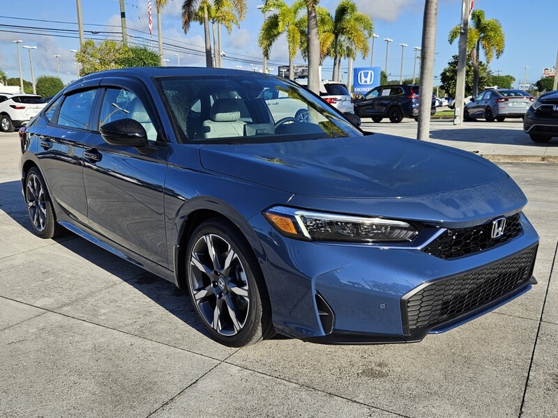 New 2026 Honda CIVIC SEDAN HYBRID SPORT TOURING in FT. PIERCE, FLORIDA