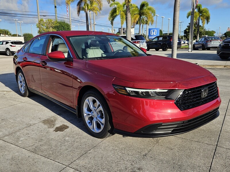 New 2025 Honda Accord Sedan LX in FT. PIERCE, FLORIDA